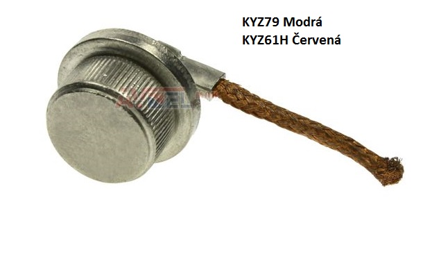 KY66H KYZ79  Alternátorová dioda MODRÁ