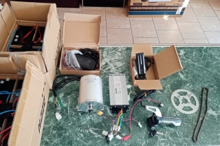 Sada BLDC motoru s regulací 2000W