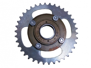 Převodové kolo 38 zubů 12,7mm s volnoběžkou
